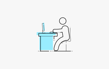 Hot desking icon