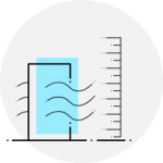 Measure air quality icon