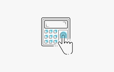 Smart access control icon